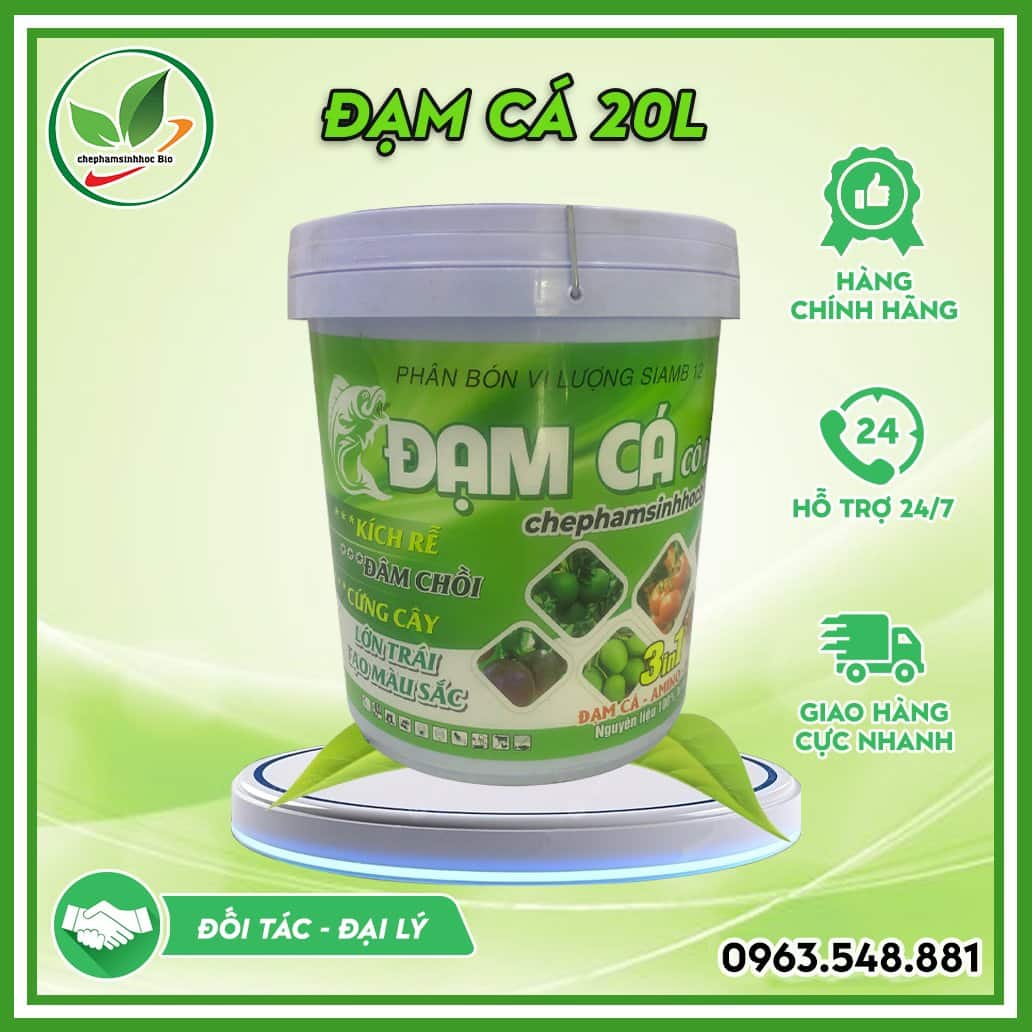Đạm cá xô 20L