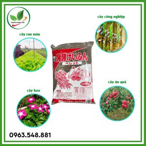 Phân Gà Hữu Cơ Nhật Bản 15kg