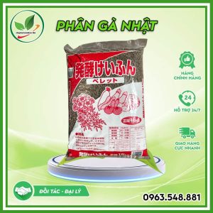 Phân Gà Hữu Cơ Nhật Bản 15kg